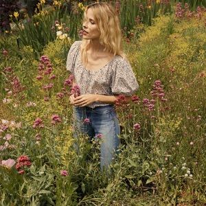 DOEN Lotus Top — Briarwood Floral